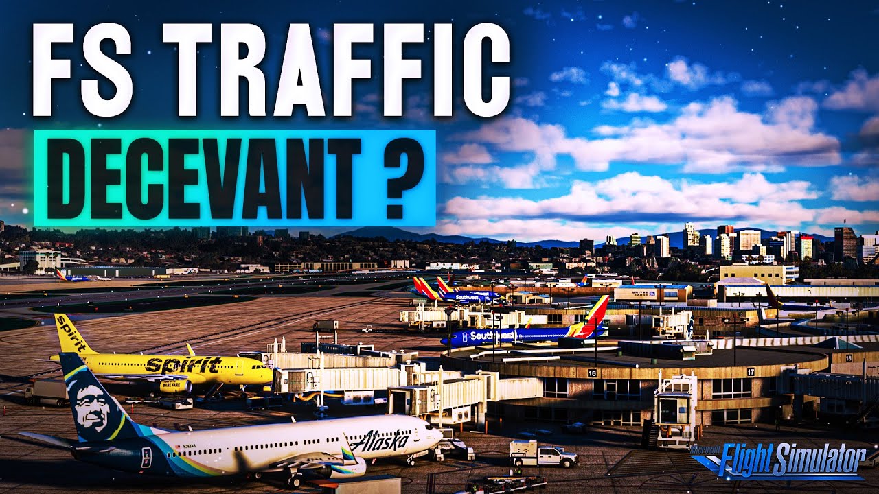 CE NOUVEAU MOD TRAFFIC EST UNE ARNAQUE !?! TEST ET COMPARAISON AVEC FSLTL | FS2020 FR