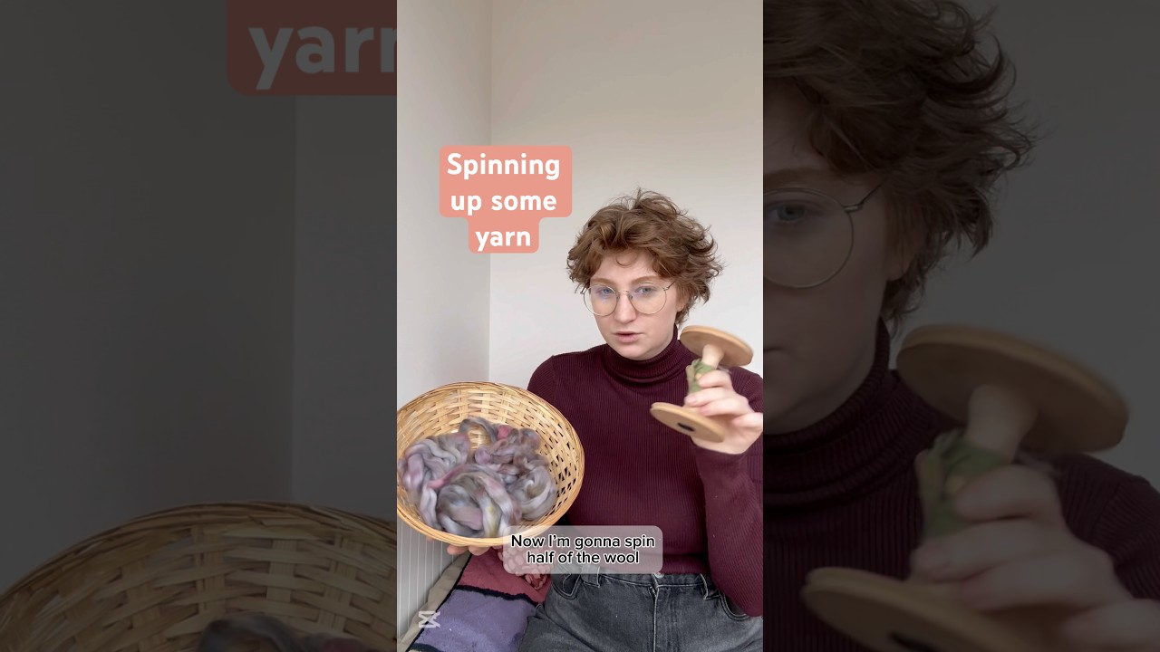 Lasst uns Garn spinnen! #handgesponnen #handgef&auml;rbtesGarn #spinnen