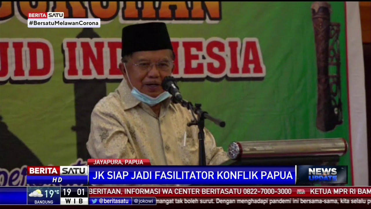 JK: Dialog Jadi Solusi Konflik Papua