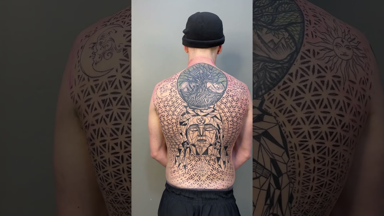 Shiva Tattoo 📍 Himalayan Ink’d Tattoo Studio.”  ☎️ +91 9882323776GeometricTattoo
