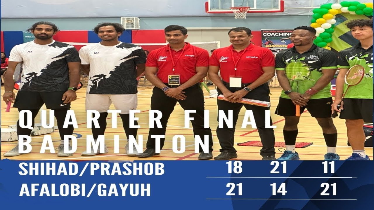 Elite Club Qatar Open 2023 | Shihad/Prashob Vs Afalobi/Gayuh-Quarter Final