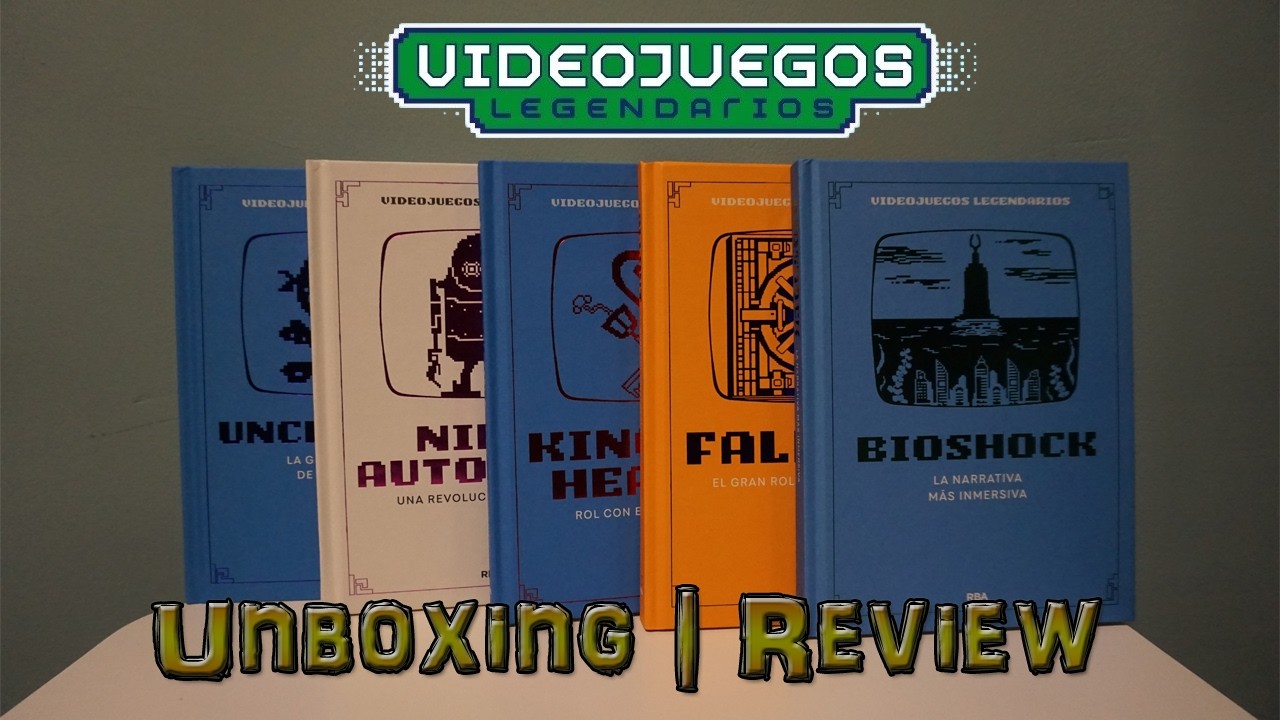 VIDEOJUEGOS LEGENDARIOS - ENTREGAS 56, 57, 58, 59 y 60 | COLECCION RBA | UNBOXING