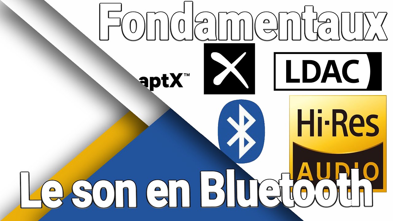Mieux comprendre le son en Bluetooth : SBC, AAC, apt-x, LDAC, LC3, codec, bit rate, compression, ...