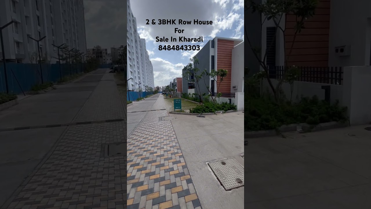 2 & 3BHK Row House | Sale In Kharadi | Gera Kharadi | World Of Joy 8484843303 #rowhouse #bungalow