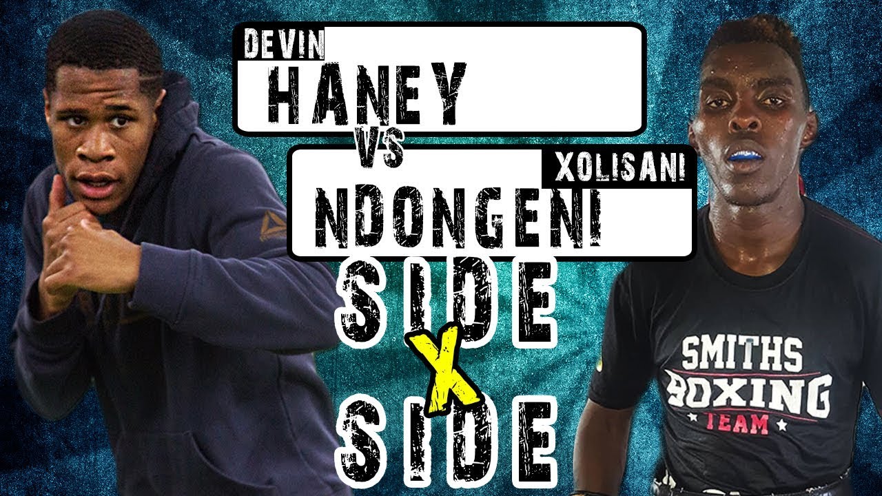 Devin Haney vs Xolisani Ndongeni | Side x Side training comparison