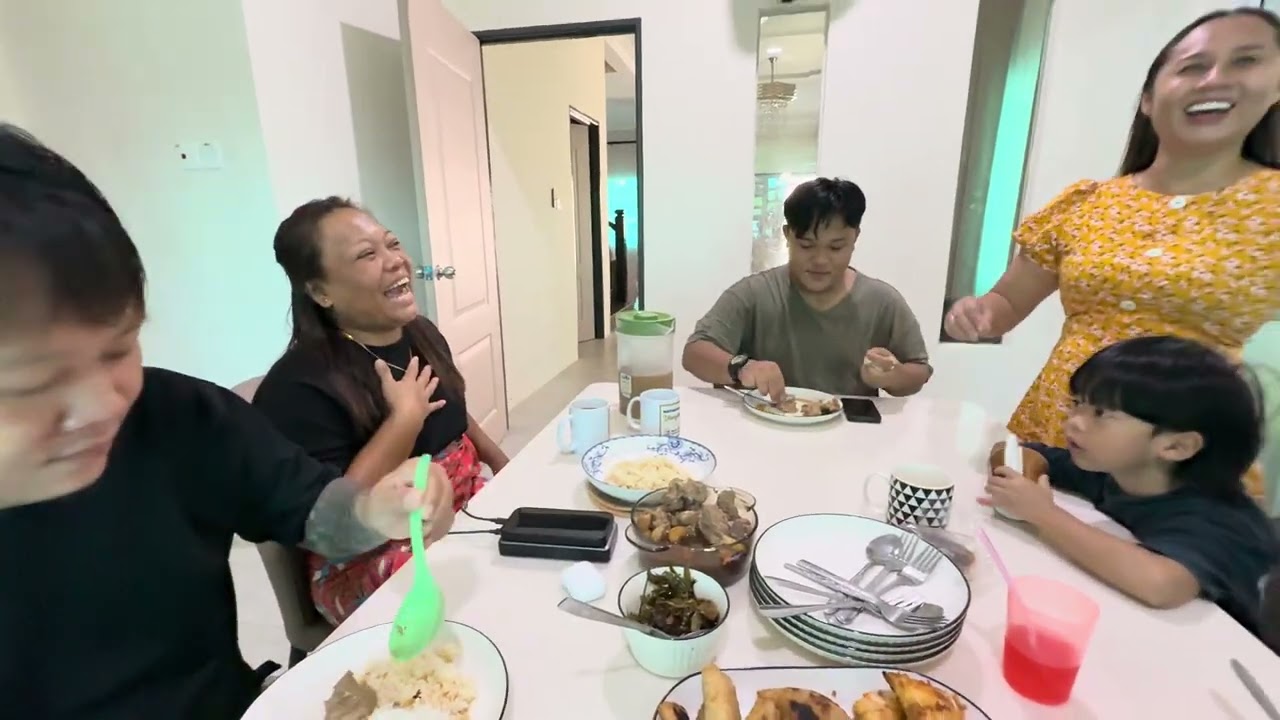 ABUN & MUKI NASIHAT JUSTIN JAGA DIRI | MAKAN TENGAHARI SEBELUM BERANGKAT