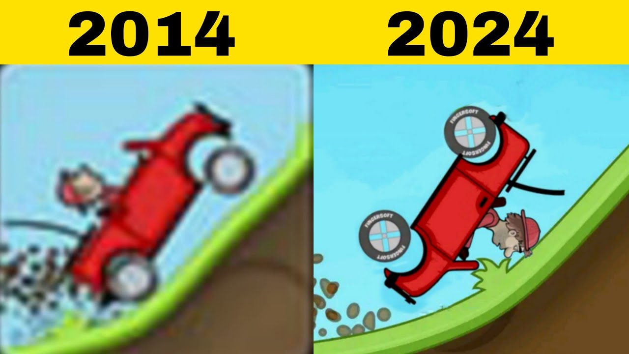 Hill Climb Racing Old Vehicles vs New Vehicles