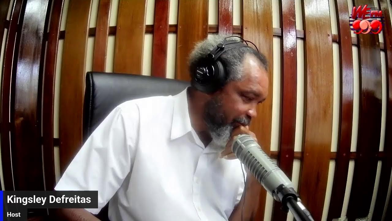 Shakeup Live on WEFM with Host Kingsley Defreitas