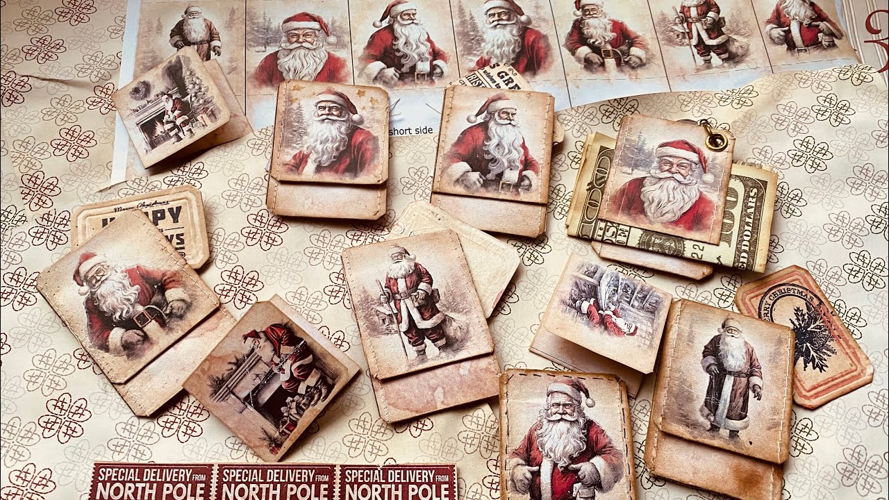 Christmas hidden paperclips
