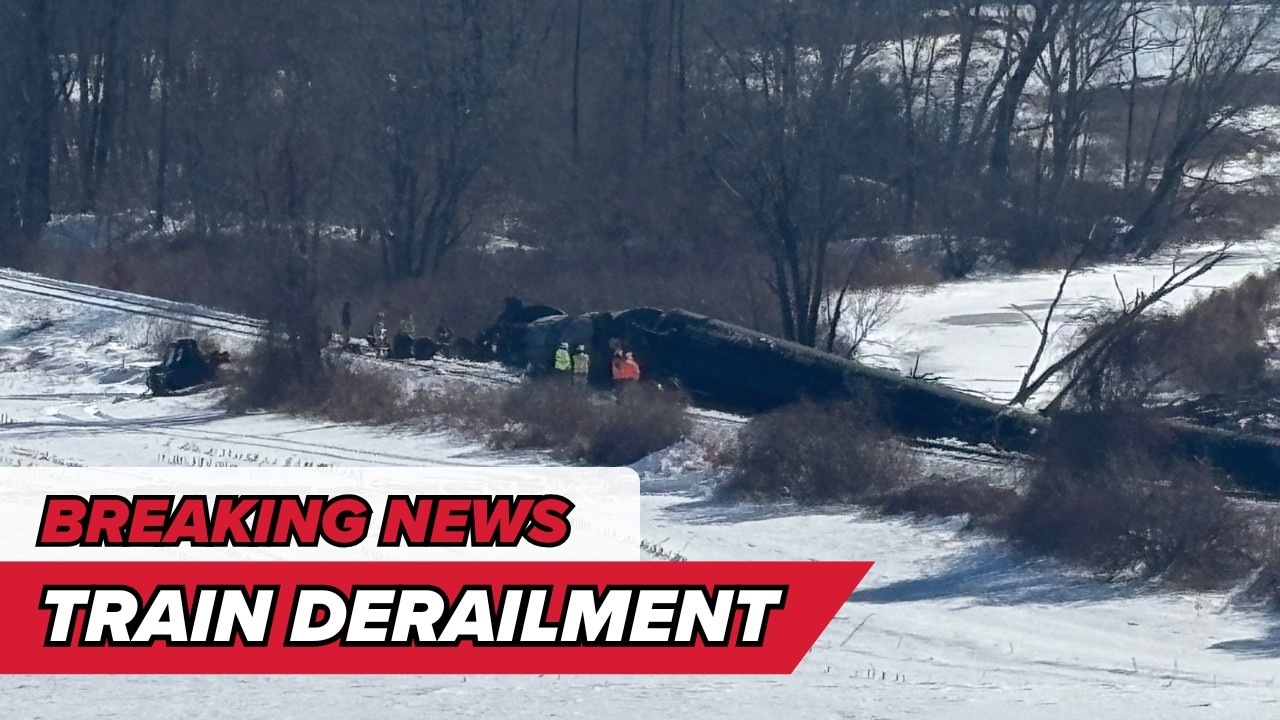 Mansfield Train Derailment: Noon Update | BREAKING NEWS