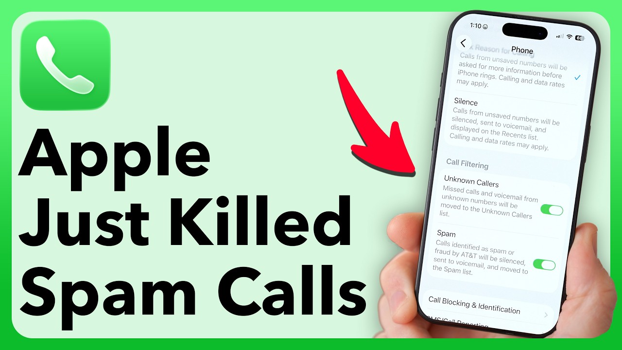 Apple избавила iPhone от спам-звонков благодаря новой функции!