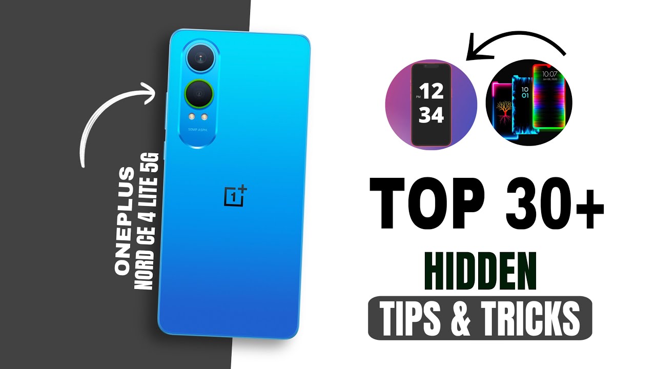 OnePlus Nord Ce4 Lite 5g Top 30+ Tips And Tricks / Hidden Features