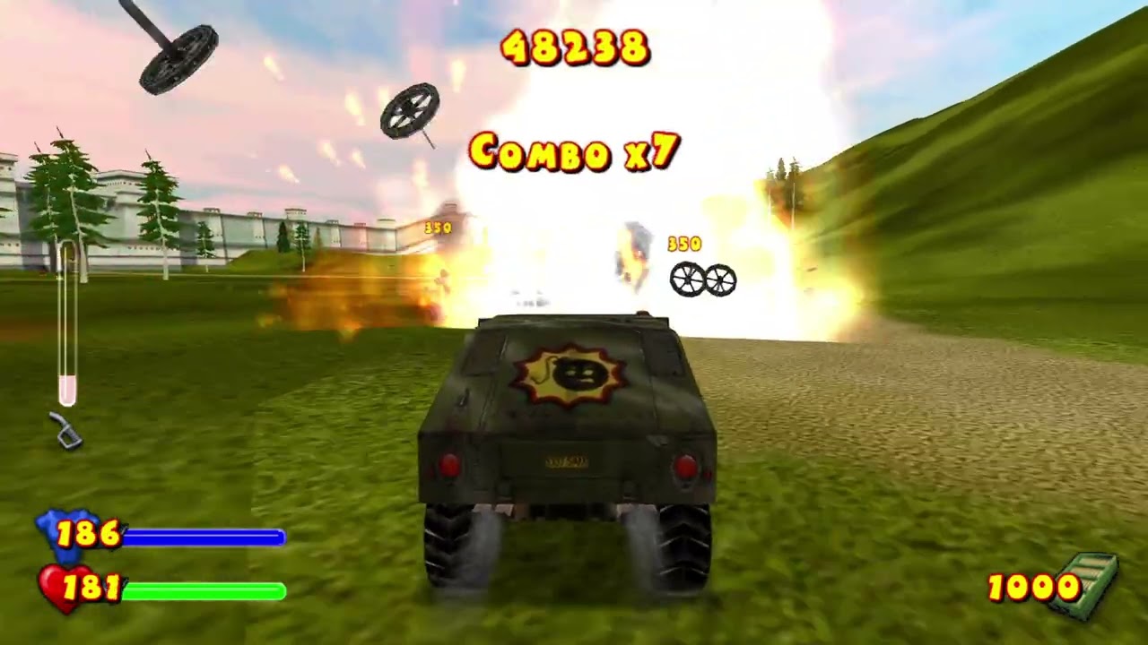 Serious Sam Next Encounter: Via Aurelia (Hard difficulty, all secrets, gold medal)