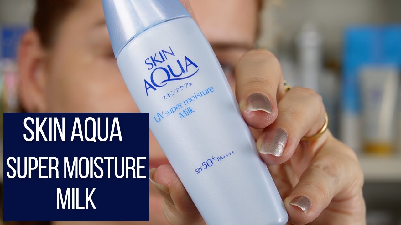 UV Super Moisture Milk SPF50 Skin Aqua resenha!