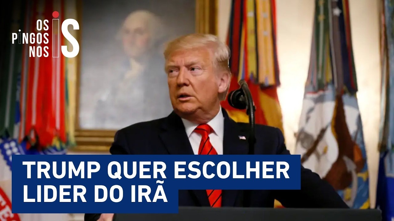 Trump diz que não aceitará sucessor de Khamenei no Irã