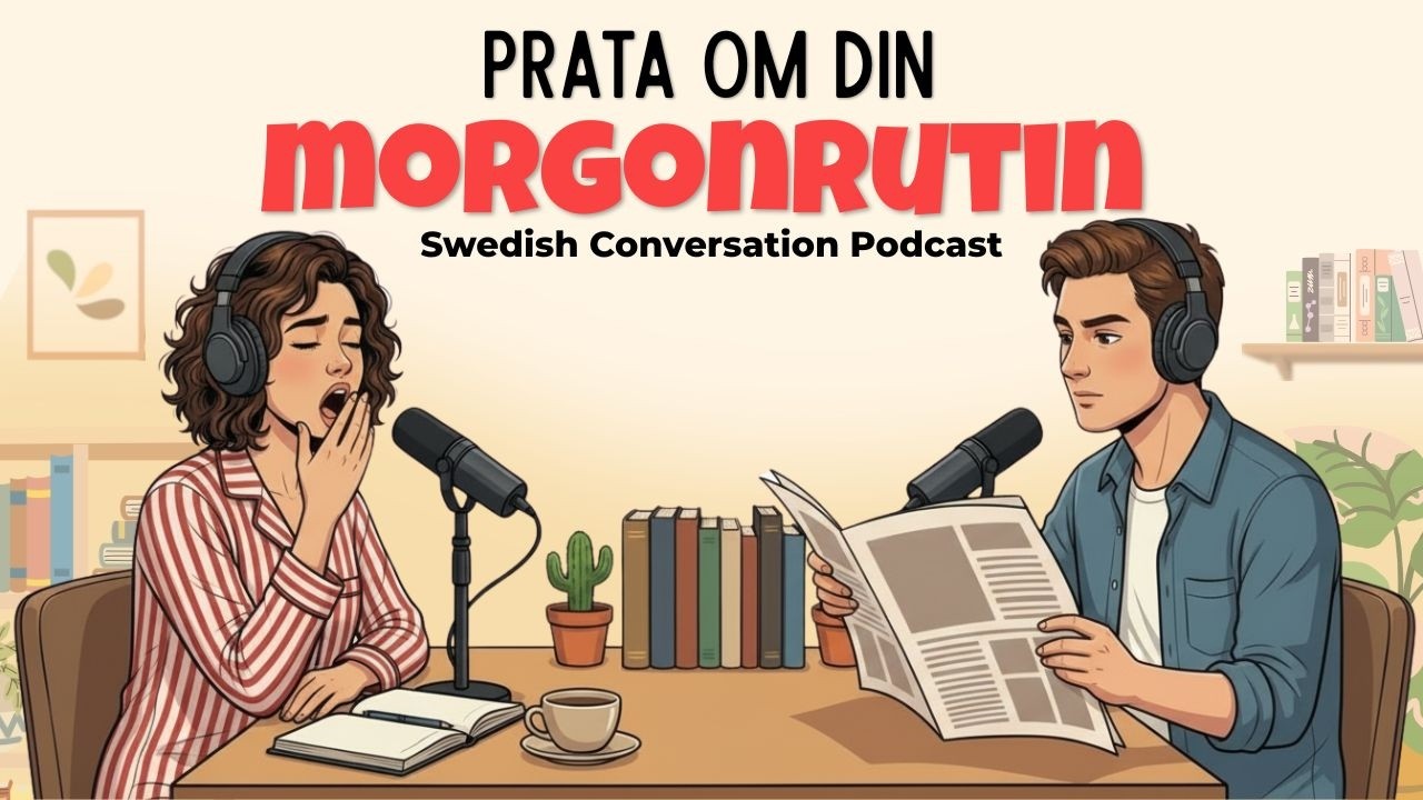 How to talk about your Morning Routine | Swedish Podcast for Easy Conversation