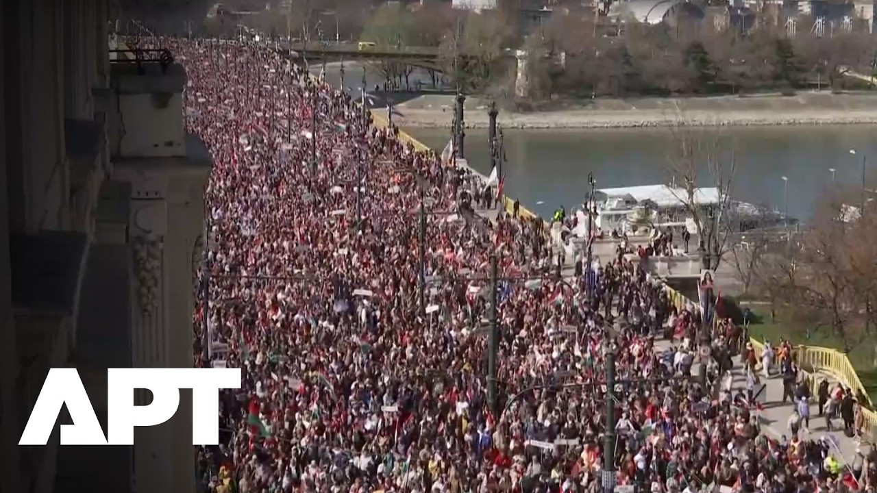 Thousands of Orban Supporters Take to Budapest Streets in Massive Peace March | APT