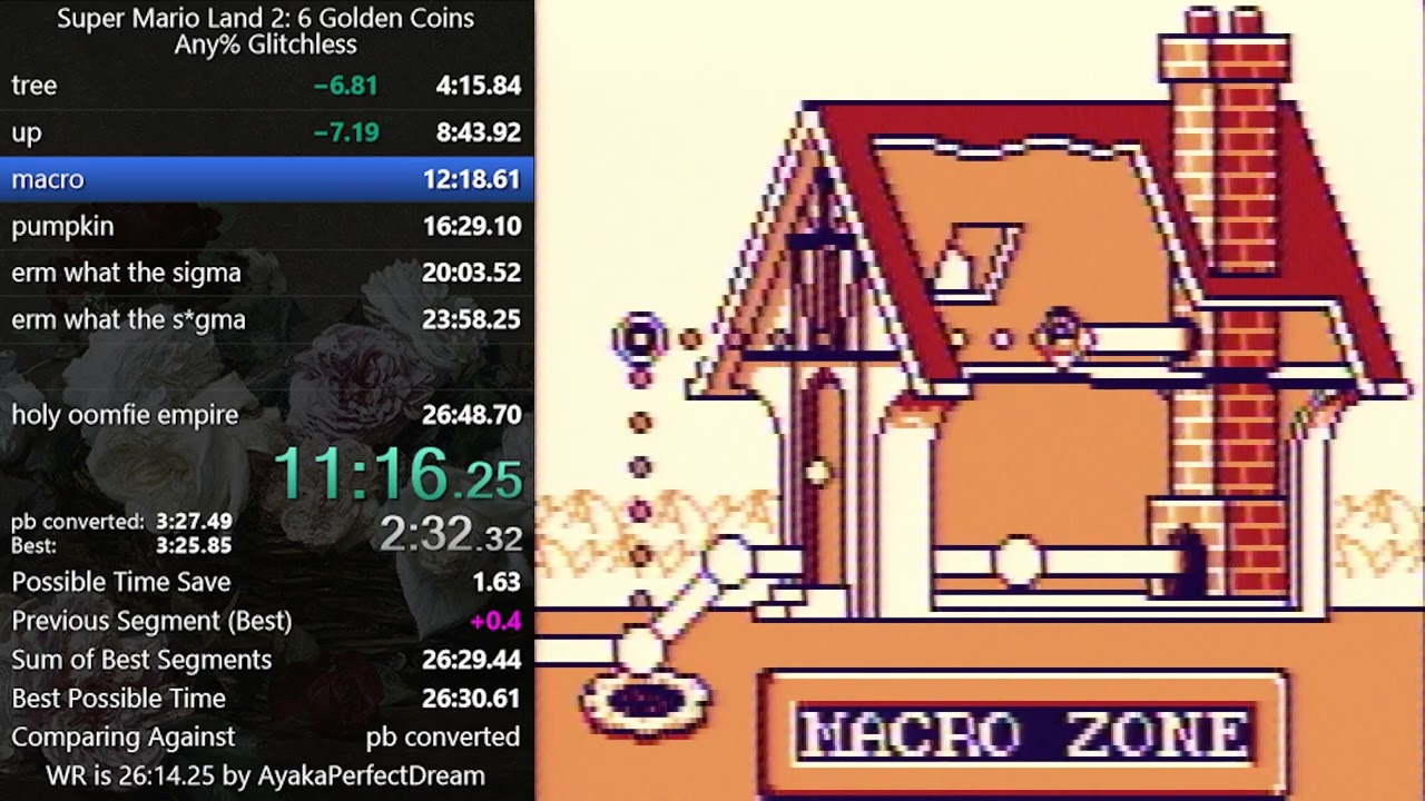 SML2 Any% Glitchless in 26:37.706