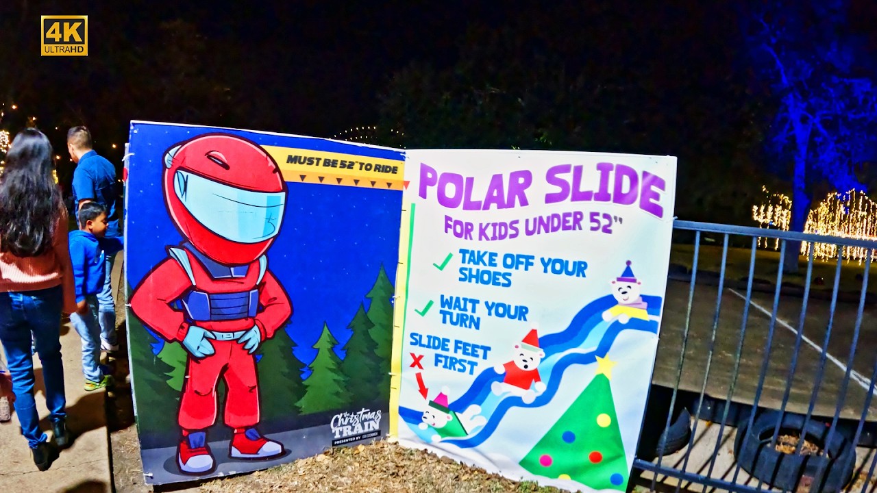 You Have to See This Christmas Train in Person | Christmas Train Ride Texas