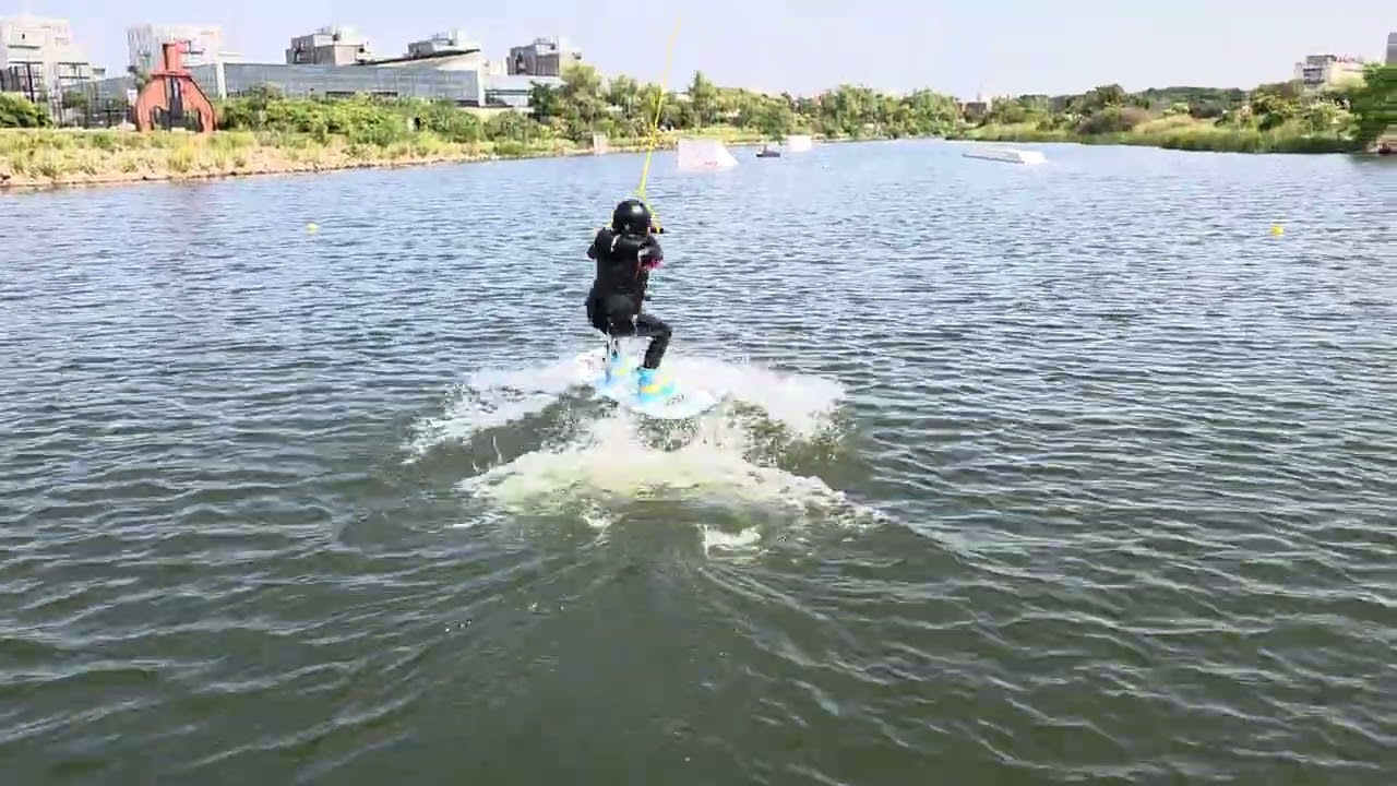 Första gången på wakeboard 💥💦💯