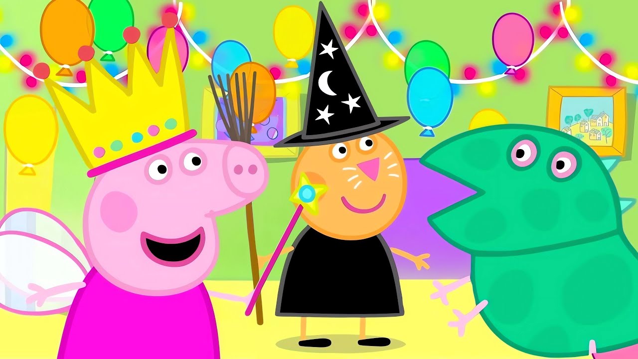 Peppa Pig 🥳 La meilleure fête déguisée ! 🎉 Dessins animés en français