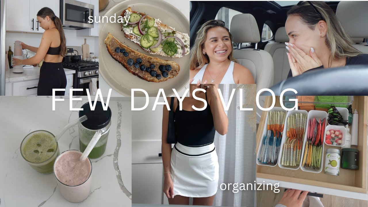 MID YEAR RESET: organizing my wellness drawer, working, a special date night + farmers market