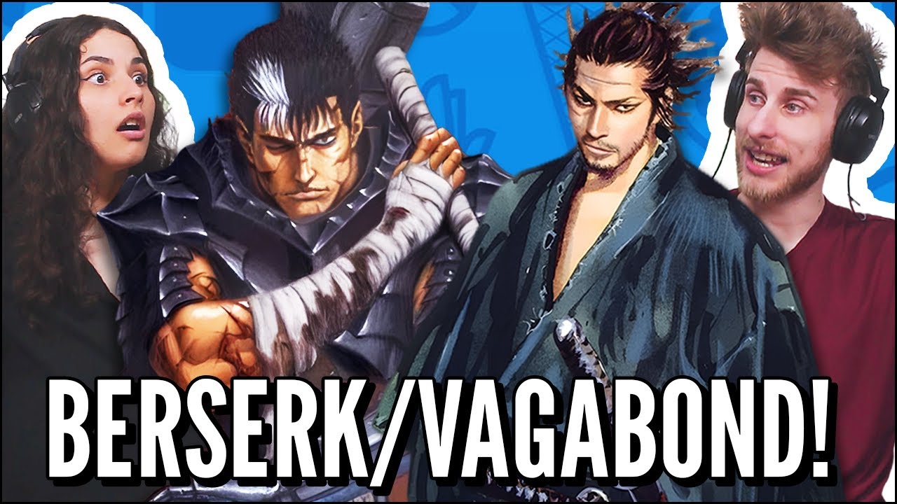 NOVATROOP IMPRESSIONOU GERAL! REAGIMOS A GRIFFITH E GUTS (Berserk) E MUSASHI (vagabond)