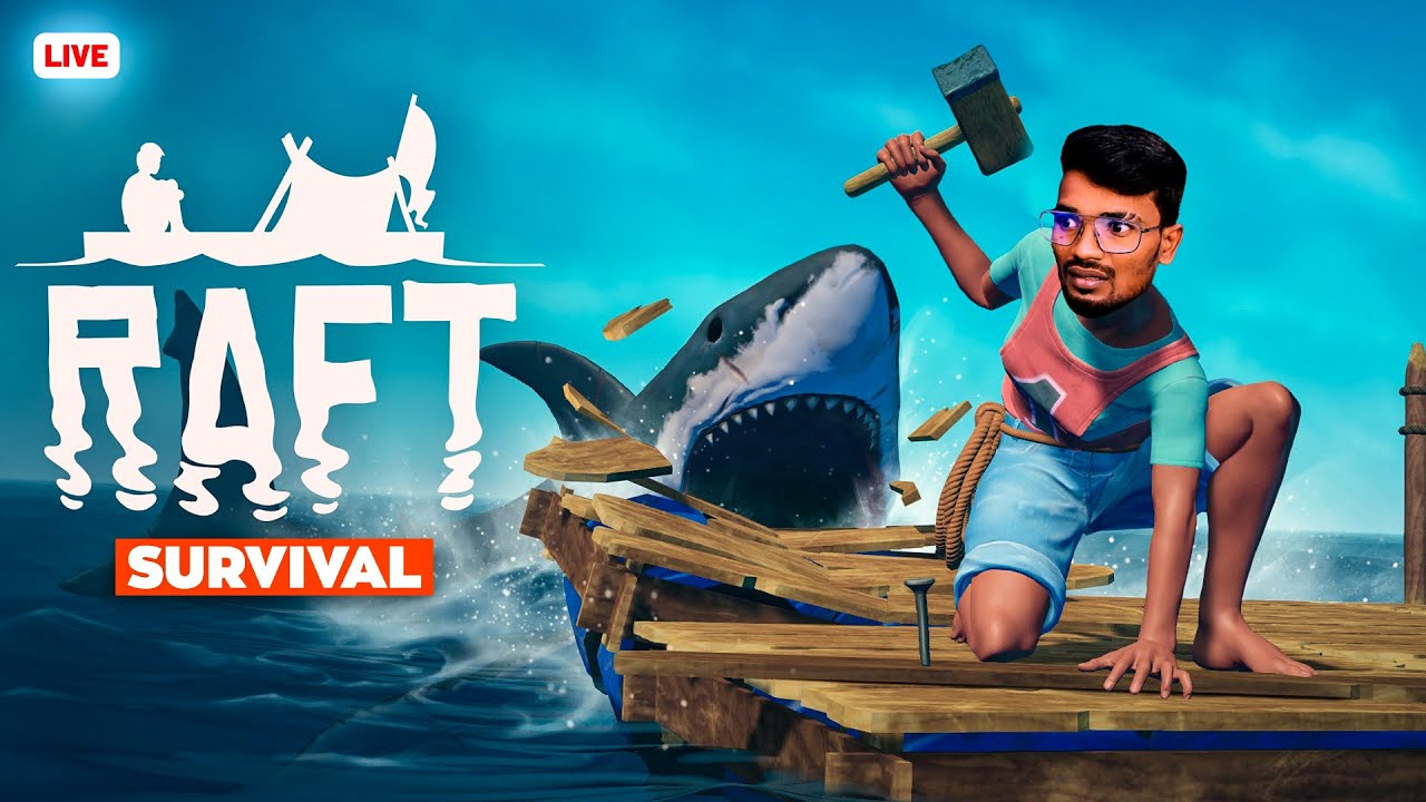 RAFT SURVIVAL GAMEPLAY TAMIL || DAY-1 || GAMING TAMIZHAN