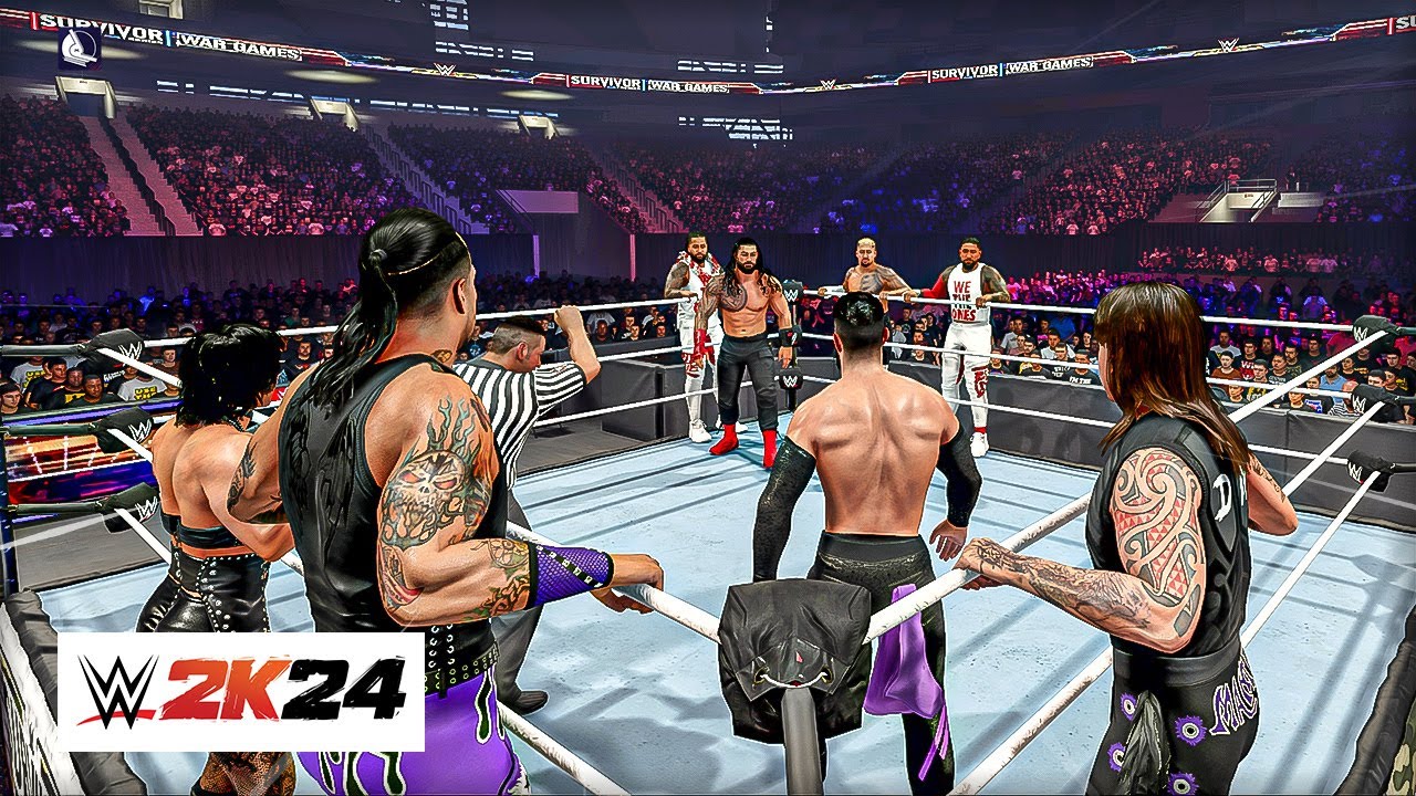 WWE 2K24: The Bloodline vs. The Judgment Day (Epic Gameplay)