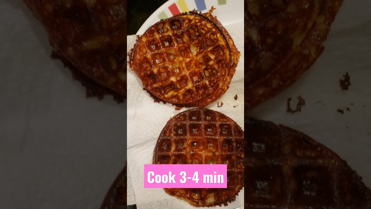 Keto Onion Ring Chaffles