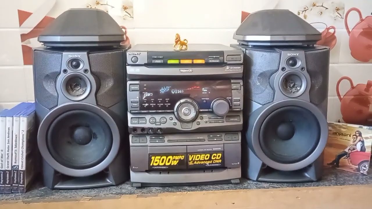 Sony MHC-V808 (MHC-GR8) Overview & Sound test