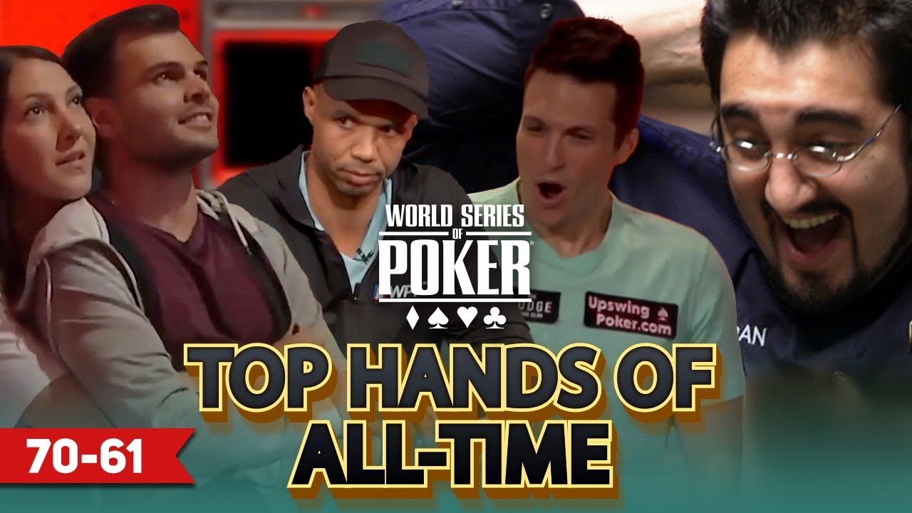 WSOP Top 100 Hands of All Time | 70-61 | Doug Polk, Phil Ivey, Nicholas Rigby & Hevad Khan