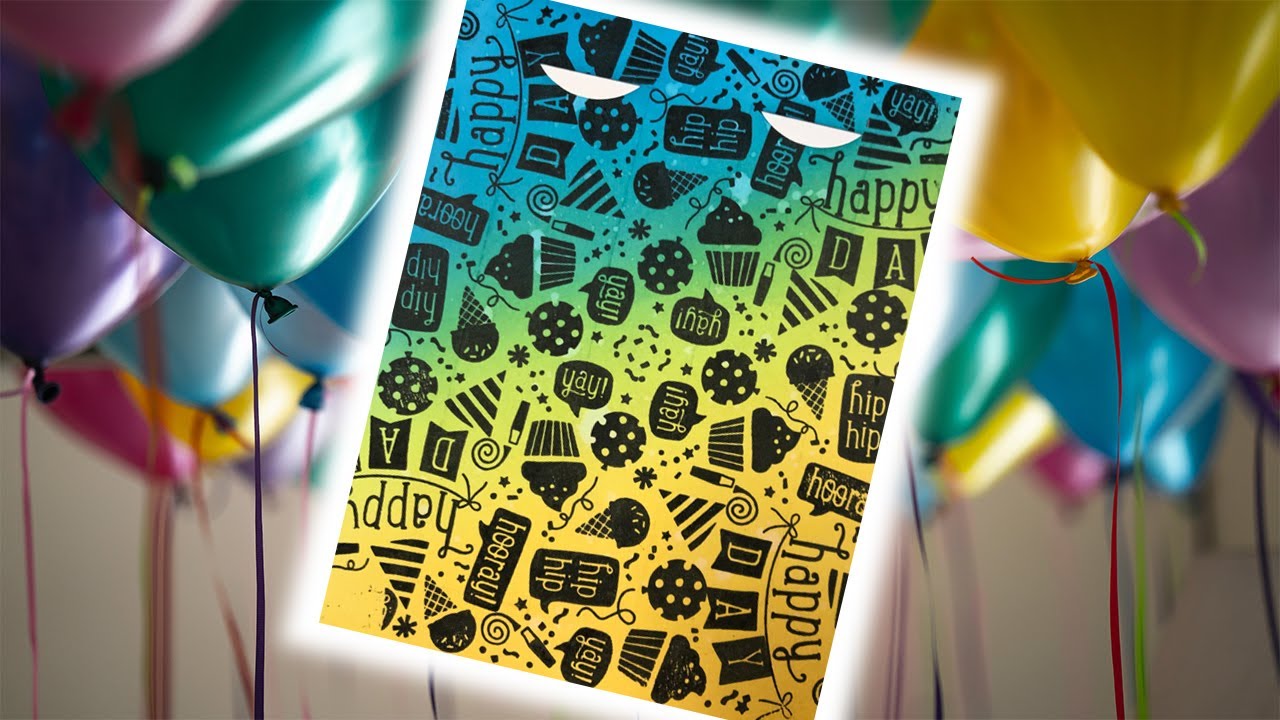 Cricut Perforation Blade Birthday Card