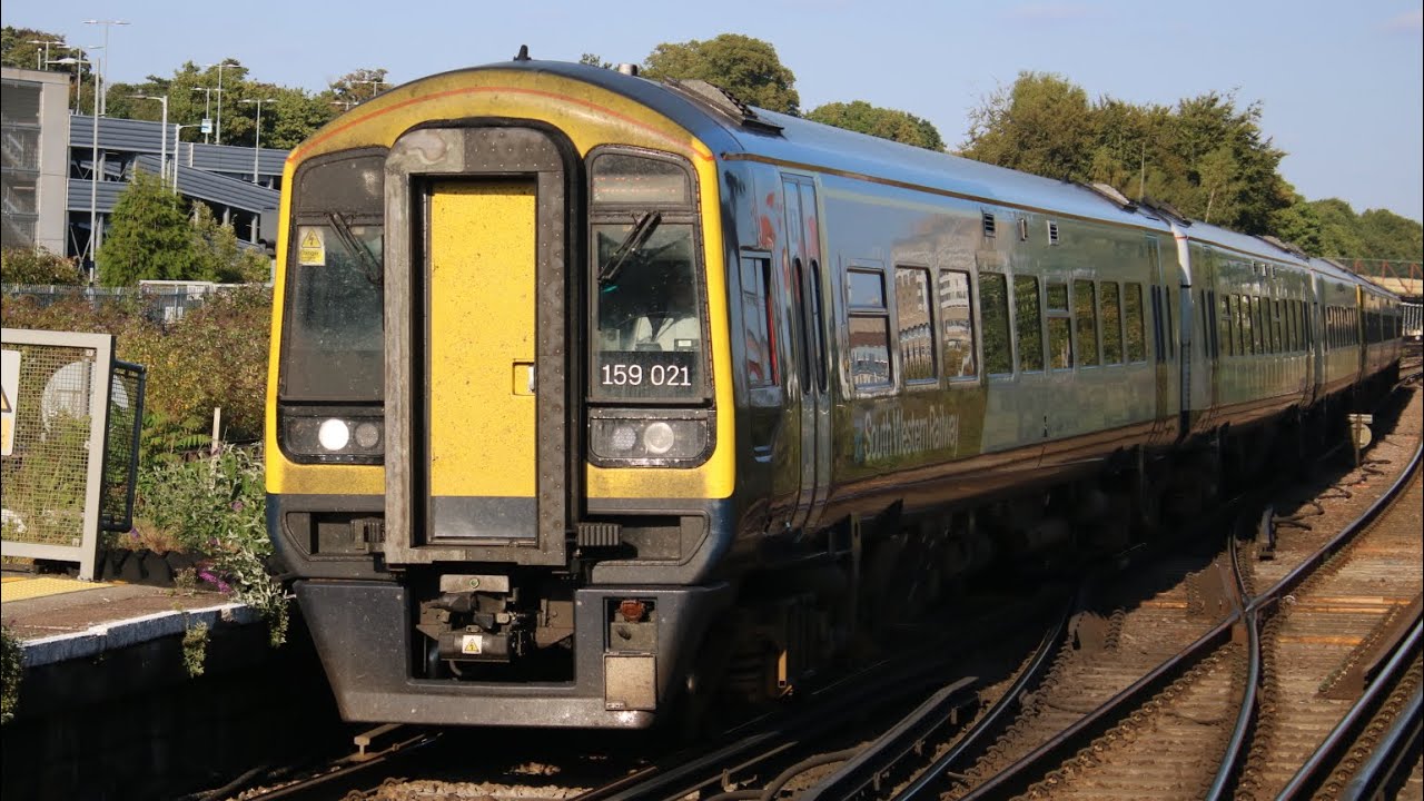 *Evening Peak* Trains at Basingstoke - 22/8/25
