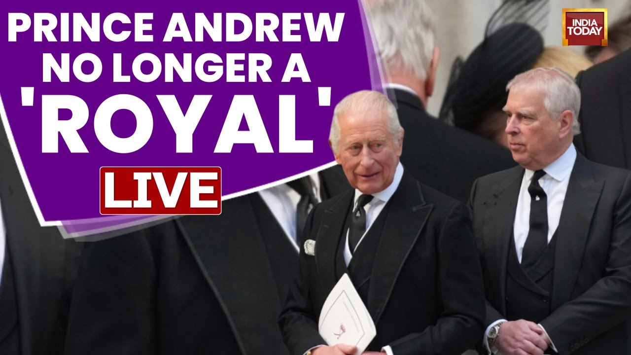 King Charles Strips Andrew Of Royal Titles Over Epstein Links | LIVE From Windsor| Royal Family News
