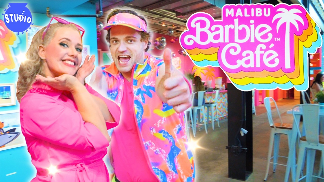 We Visited a Real Life Barbie Caf&eacute;!