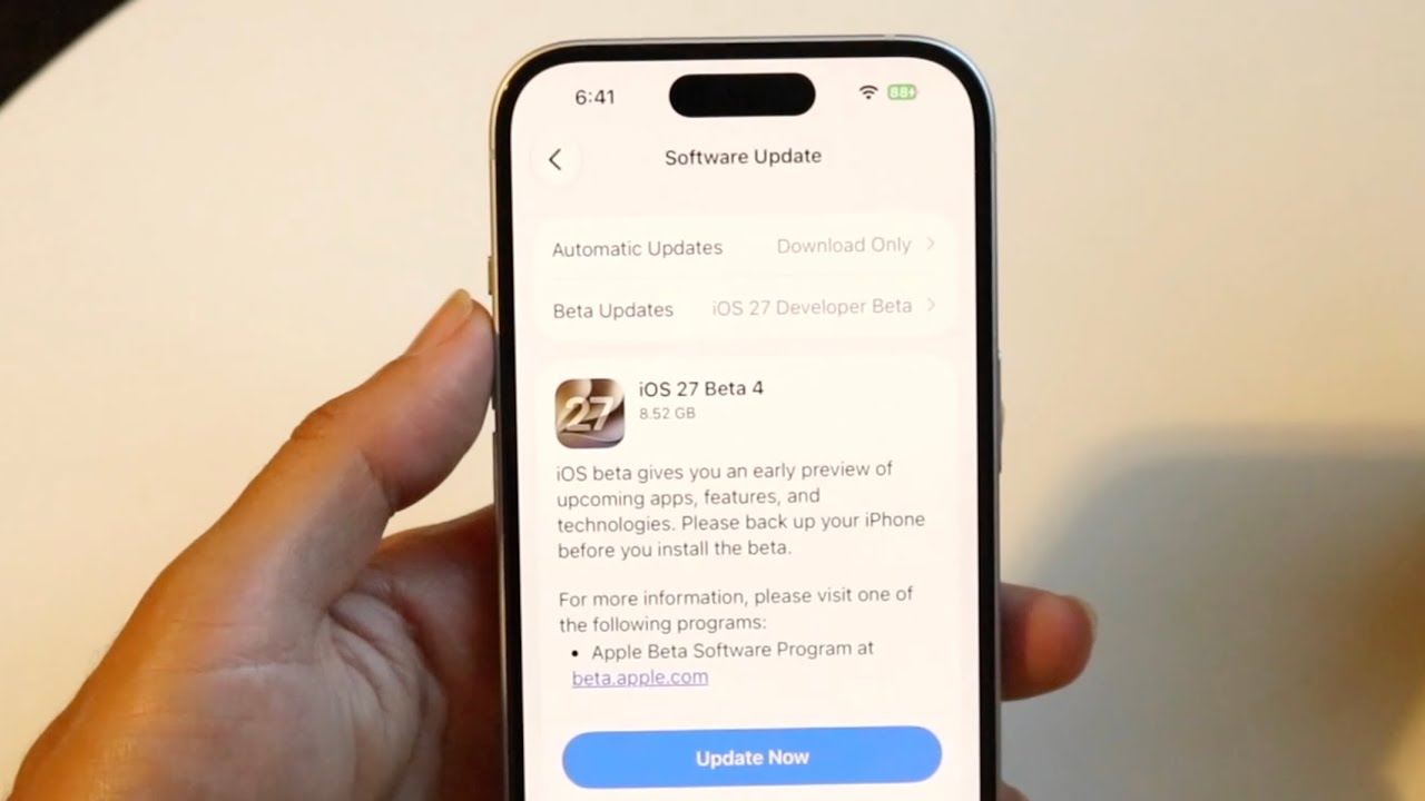Как ИСПРАВИТЬ ошибку установки iOS 27 Beta 4!