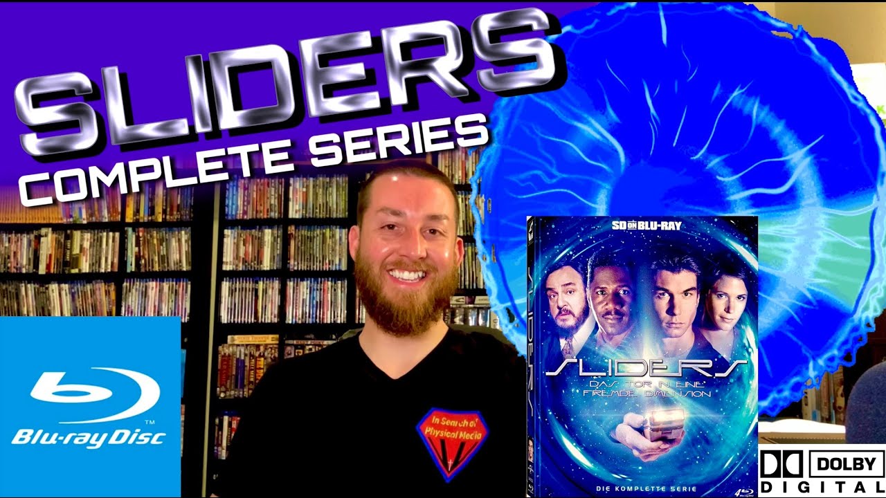 Sliders The Complete TV Series Blu Ray Set Review / Unboxing / Region Free / SD On Blu Ray / Germany
