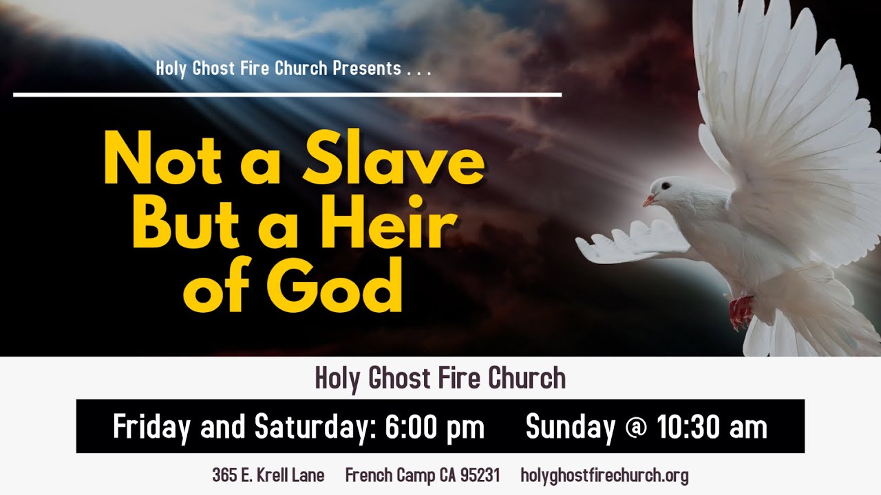 Holy Ghost Fire Church Live