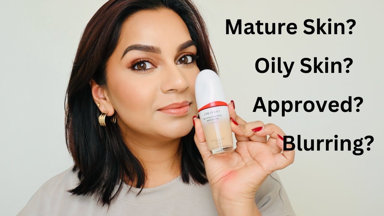 Shiseido - RevitalEssence Skin Glow Foundation SPF 30 Wear Test and Review