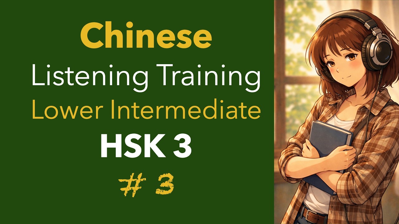 Lower Intermediate Chinese Listening HSK 3; #3 Friend (Simplified & Traditional Versions); 简体和正体字