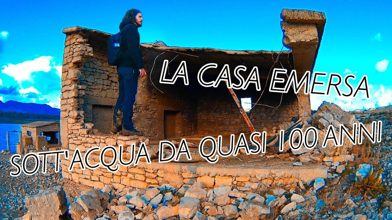 SOTT'ACQUA PER QUASI 100 ANNI [LA CASA EMERSA] LAGO PROSCIUGATO DI PIANA DEGLI ALBANESI
