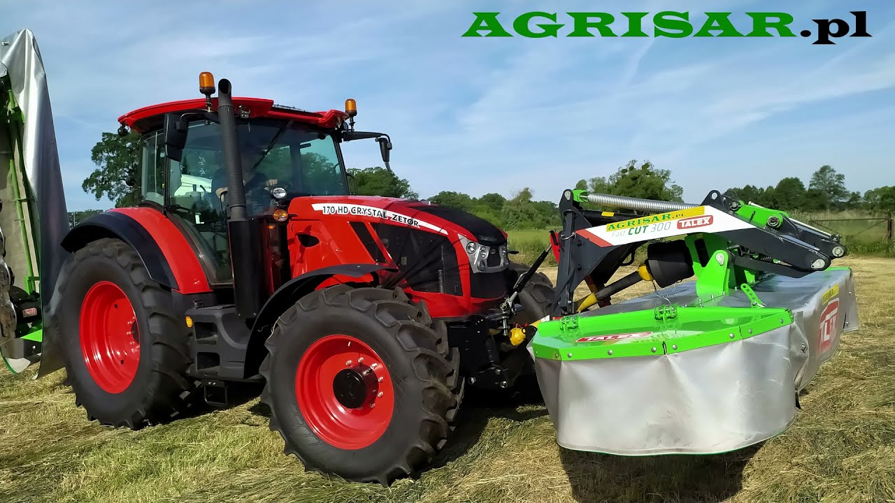 Koszenie łąk 2021 // TALEX FAST CUT 300 + OPTI CUT 280, ZETOR CRYSTAL 170, SIANOKOSY 2021