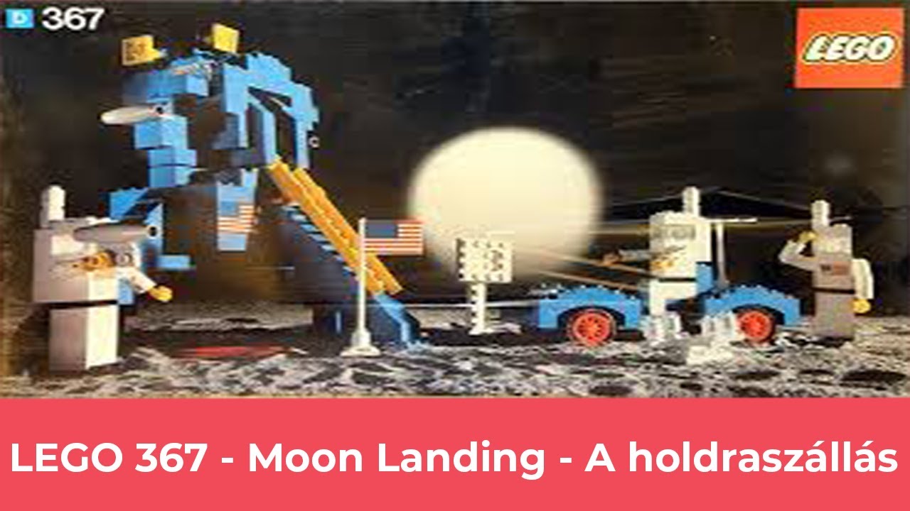LEGO 367 - Holdraszállás - Moon Landing