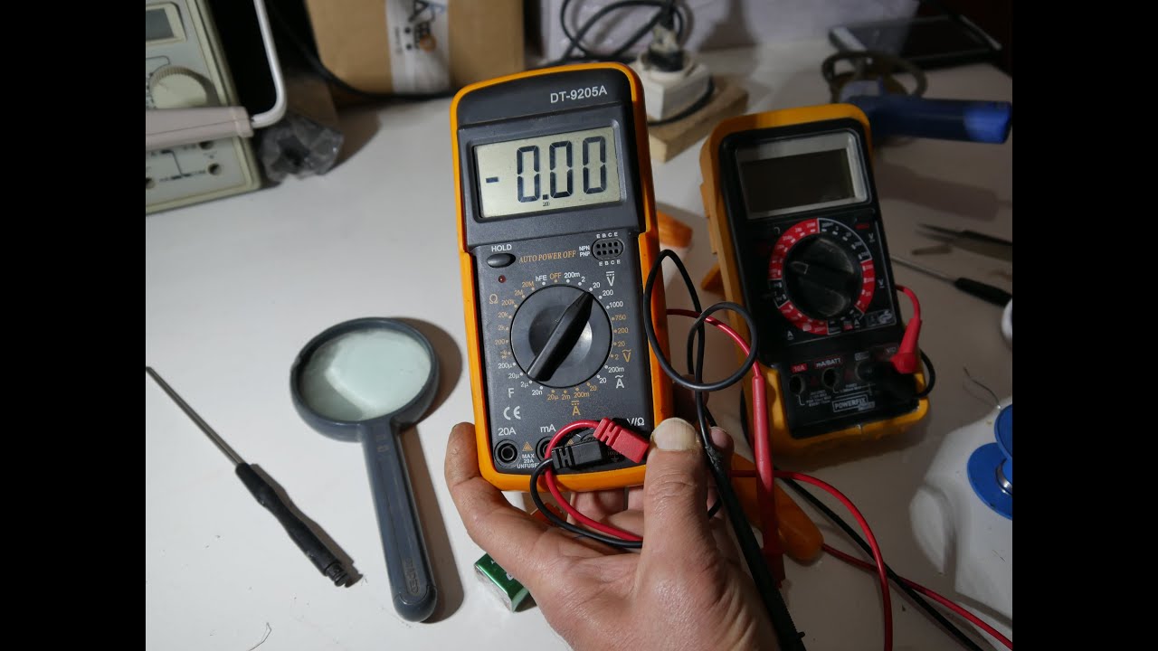 اصلاح ميلتمتر DT-9205A