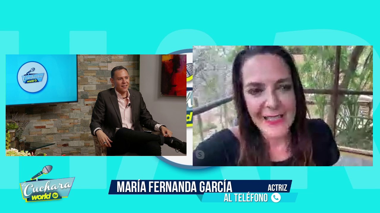 VIDEOLLAMADA CON LA ACTRIZ MARIA FERNANDA GARCÍA I LA CUCHARA