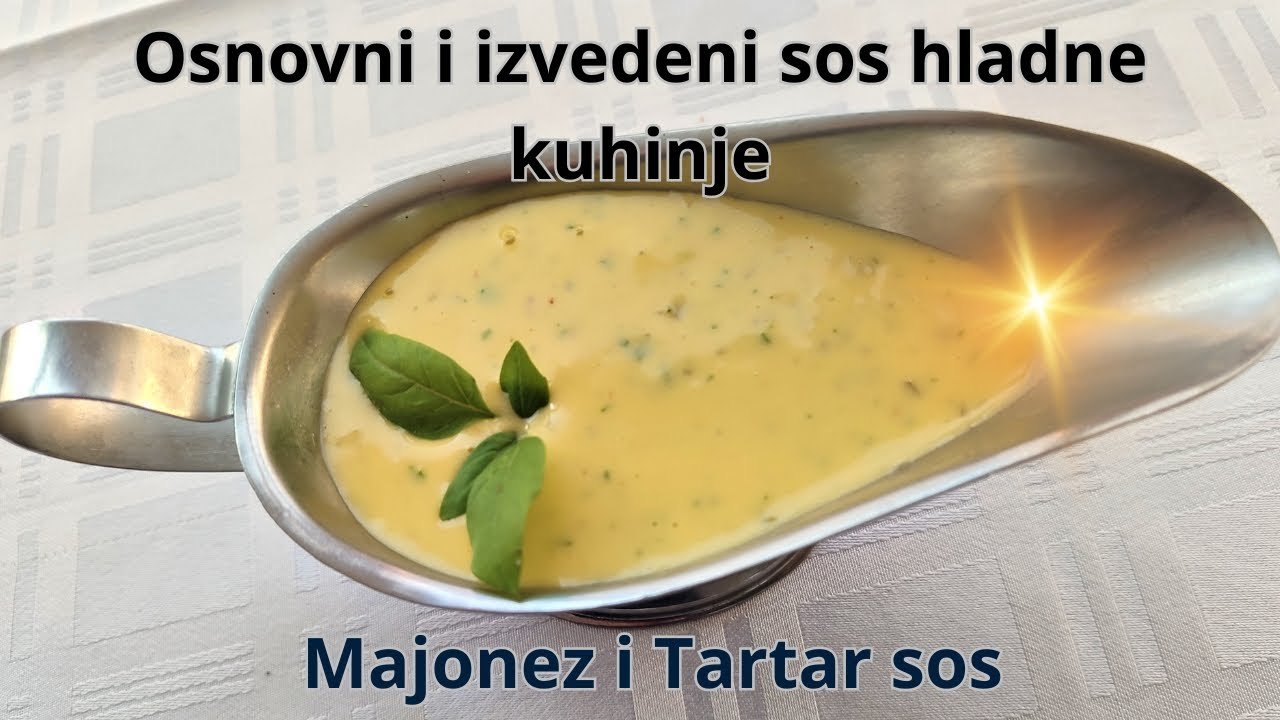 Domaća majoneza i tartar sos