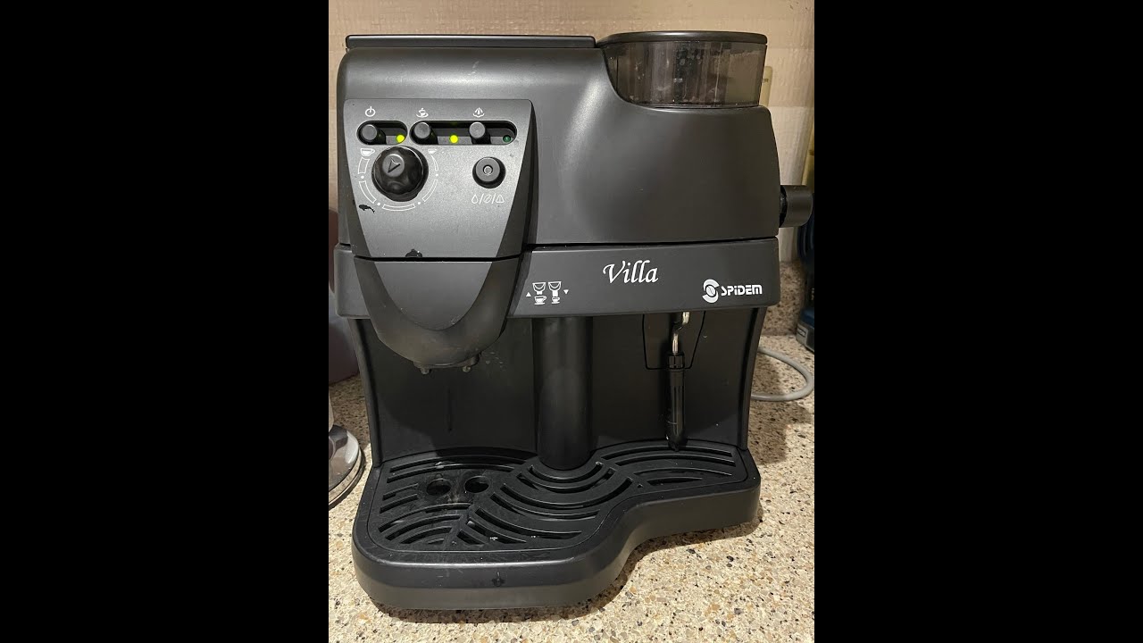 Saeco Spidem Villa Coffee Maker Repair Stop Leaks w Dr  Joe