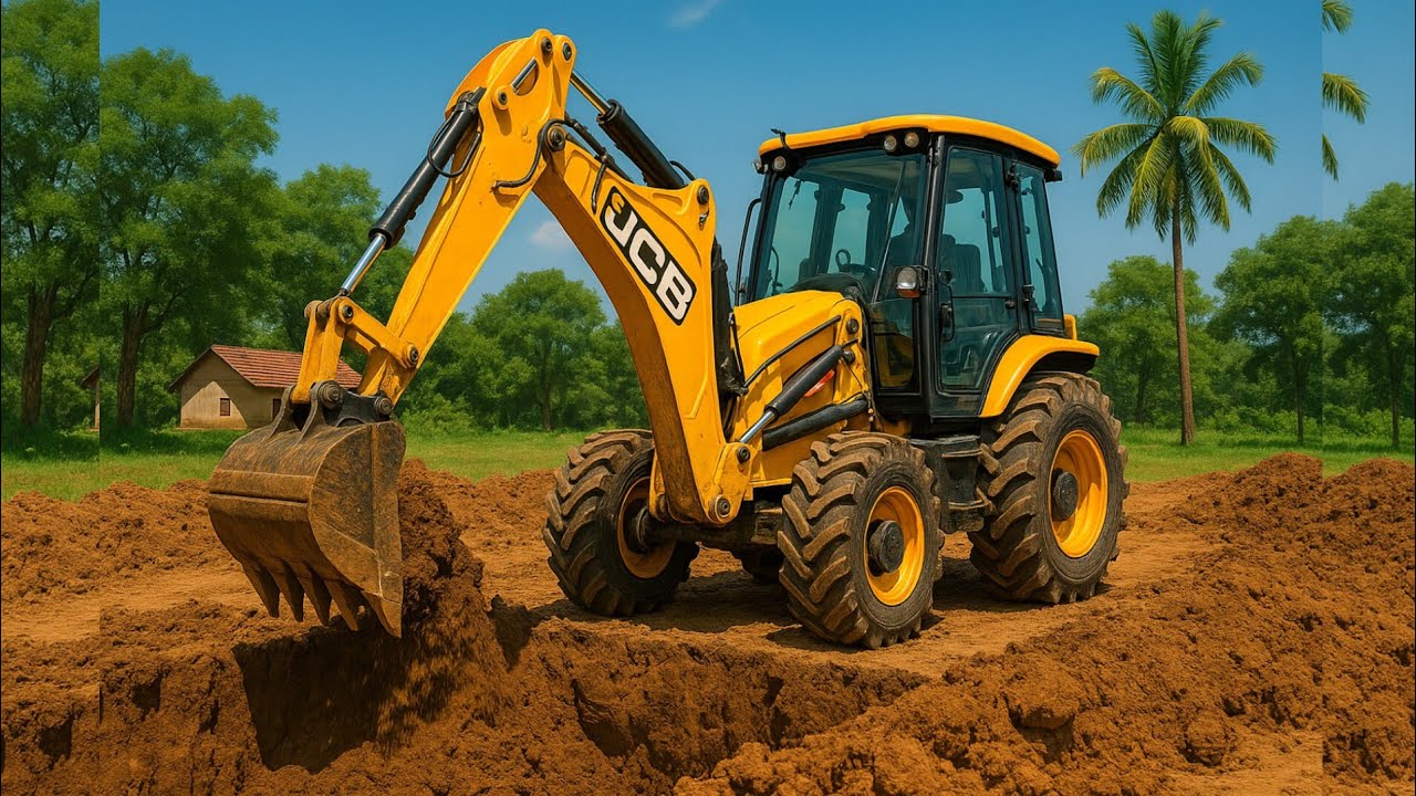 🚧 Construction Excavator Games | Real JCB Simulator for Train Station Building 🏗️