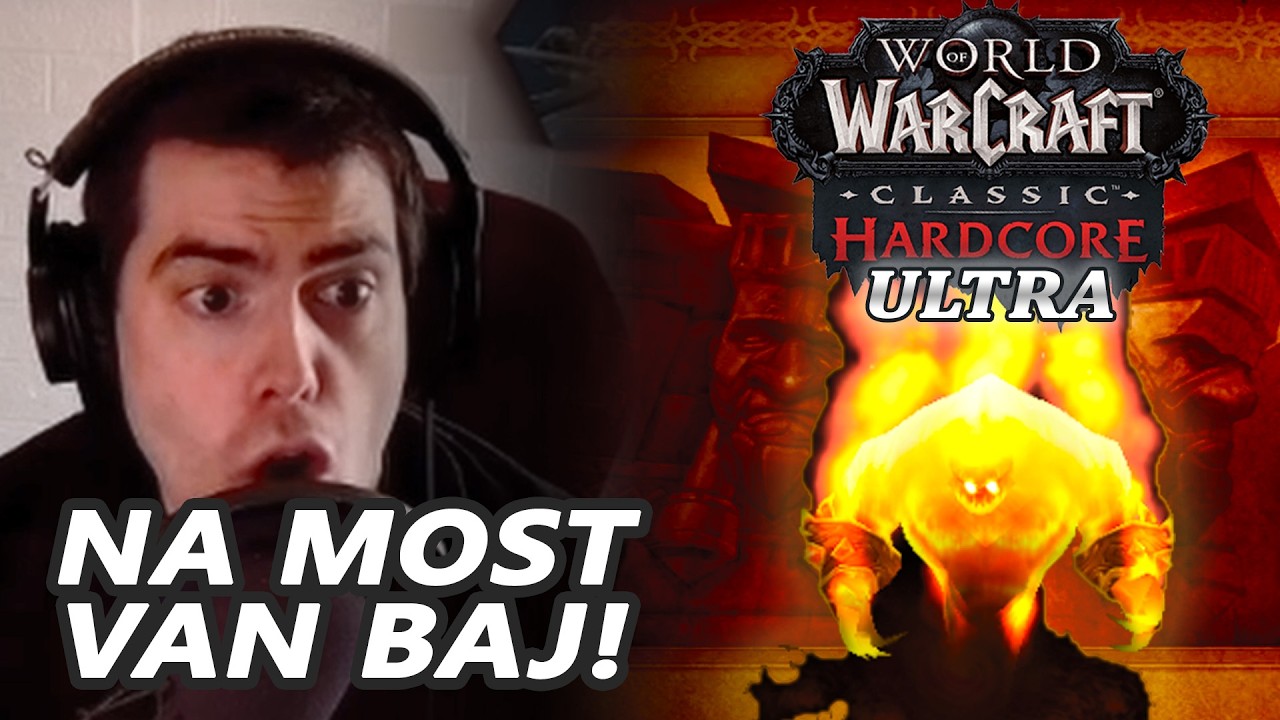 Egyetlen Dungeon T&ouml;nkretette a J&aacute;t&eacute;kot! 💀 Vanilla WoW Lvl 60 ut&aacute;n - WoW Ultra Hardcore #0